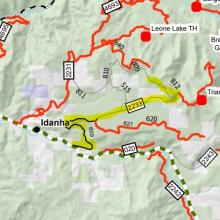 Dec 2025 forest road closure map