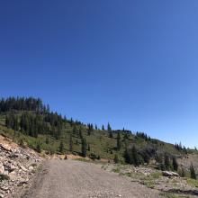 Staley Ridge View from South on FS 2134-250