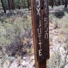 Sign at Rd 23 and Rd 550