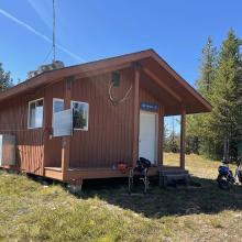 Turner Mtn Summit Ski Patrol Shack
