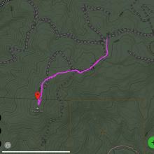 Gaia GPS tracks