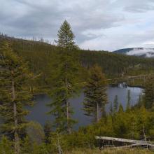 Lake Silva (Picture not from summit)