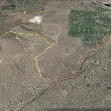 Cline Butte trail