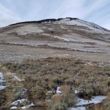 North Face of Mahogany Mountain