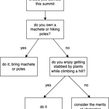 Should you activate this peak flowchart