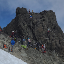 The summit block