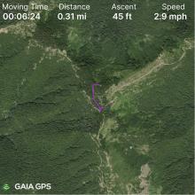 GPS track
