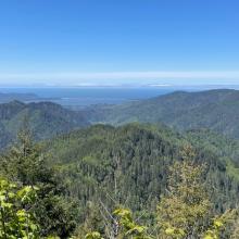 View from the summit point