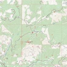 Topo Map of the area